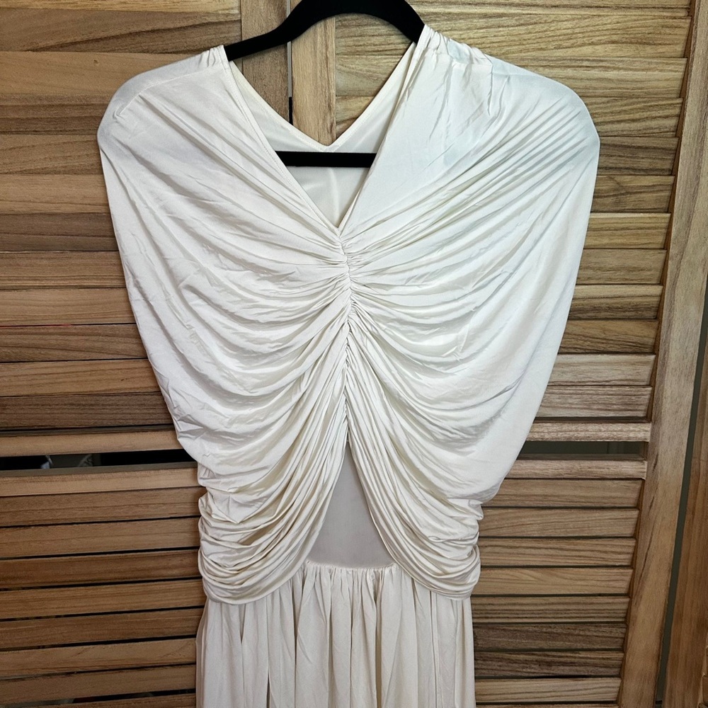 HELSA Philomena Jersey Dress in vanilla size S NWT - Picture 5 of 11